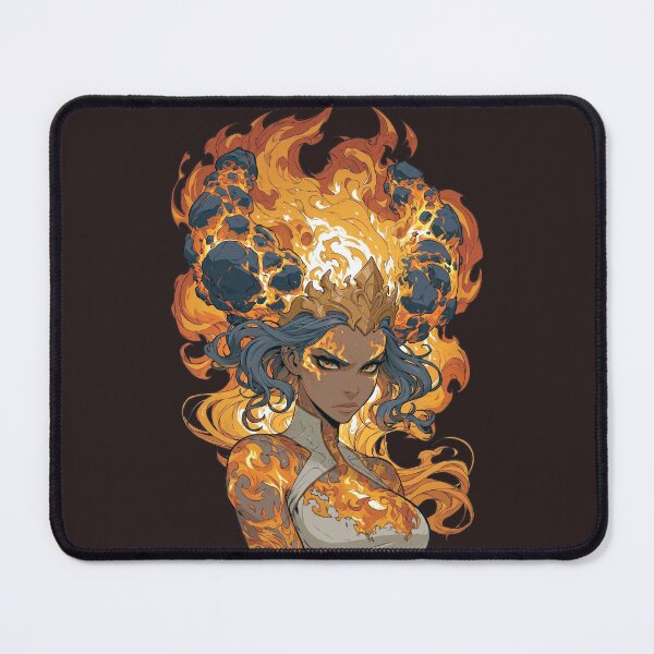Item preview, Volcanic Queen, Goddess of Fire designed and sold by MythicMood.