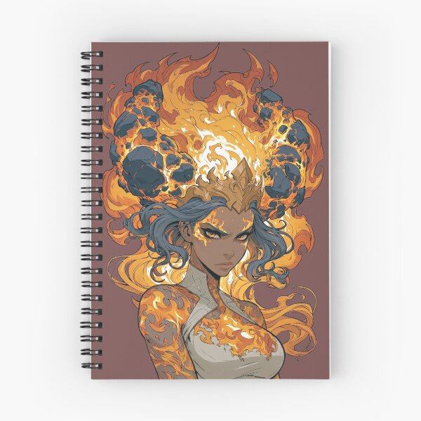 Item preview, Volcanic Queen, Goddess of Fire designed and sold by MythicMood.