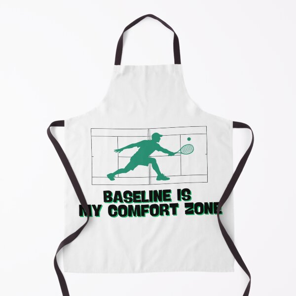Item preview, Baseline is My Comfort Zone - Tennis Lifestyle designed and sold by RunningWhiskers.