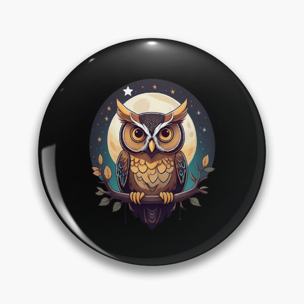 Item preview, Forest Guardian Owl designed and sold by RockitBaby.
