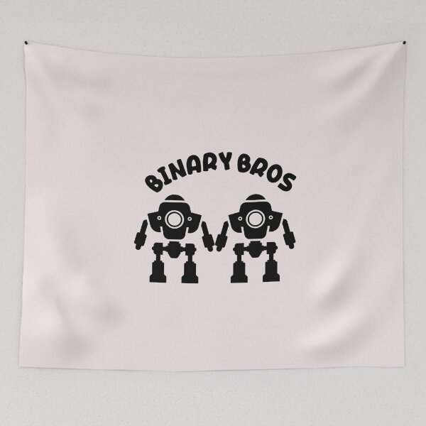 Item preview, Mecha Brothers Futuristic Cyberpunk Robots designed and sold by alalame.