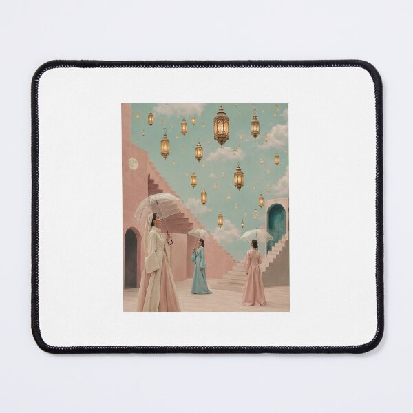 Item preview, Pastel Dreamscape Editorial Fashion Wall Ar designed and sold by marianka91.