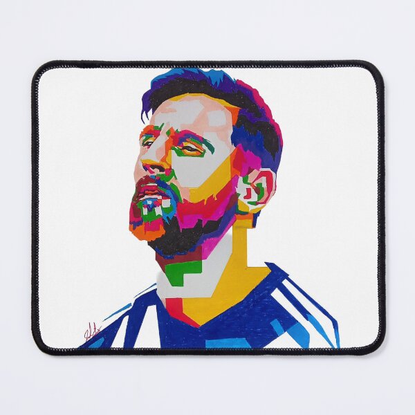 Item preview, Lionel Messi Argentina Football Pop Art designed and sold by littleearty.