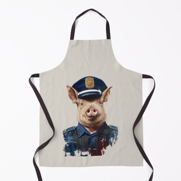 Item preview, Sir Basel Pig Police Satire – Street‑Style Graphic Tee designed and sold by Artify24.
