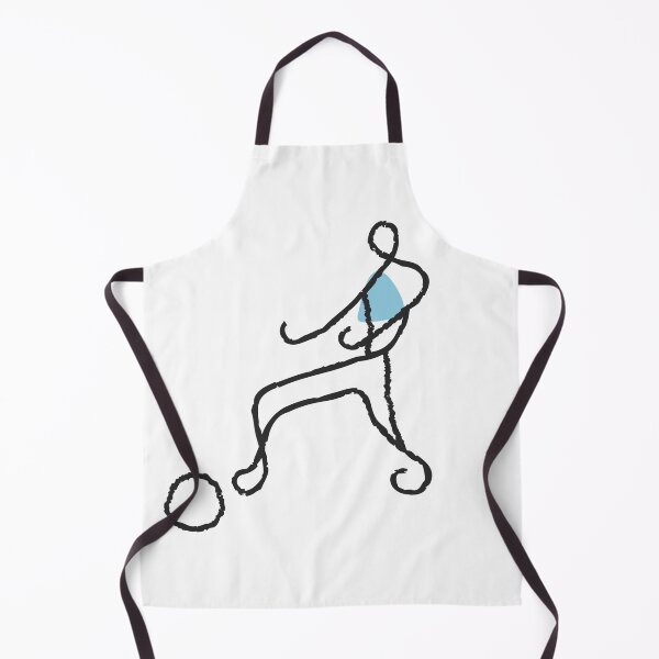Item preview, Minimalist Football Player World Cup Print designed and sold by missbobbit.