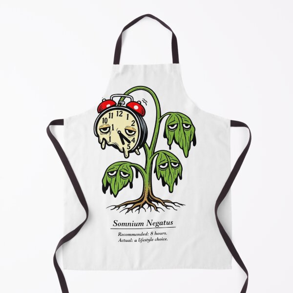 Item preview, Somnium Negatus Funny Sleep Deprivation Plant Surreal Botanical Print Gift designed and sold by Print Loft.
