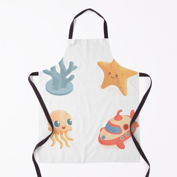 Item preview, Cute Kawaii Under the Sea Elements designed and sold by Luna-Flow.