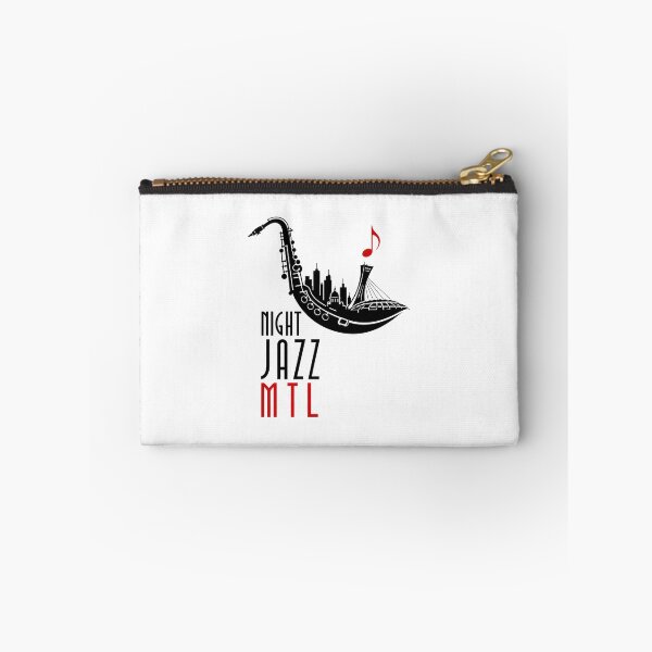 Item preview, Montreal Night Jazz MTL Saxophone Skyline Art designed and sold by Fenay Designs.