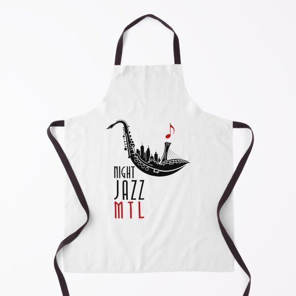 Item preview, Montreal Night Jazz MTL Saxophone Skyline Art designed and sold by Fenay Designs.