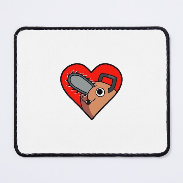 Item preview, Chainsaw Devotion Core - Heart-Shaped Devil Pet Badge designed and sold by Rei-nderW1.