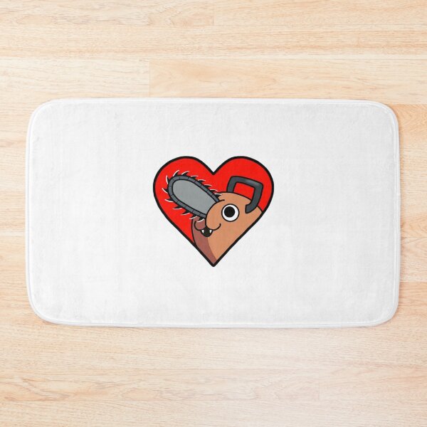 Item preview, Chainsaw Devotion Core - Heart-Shaped Devil Pet Badge designed and sold by Rei-nderW1.