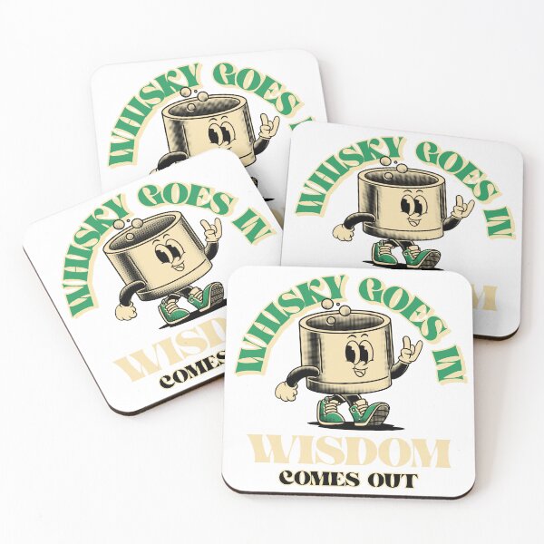Item preview, Whiskey Goes In . Wisdom Comes Out designed and sold by BT-Tees.