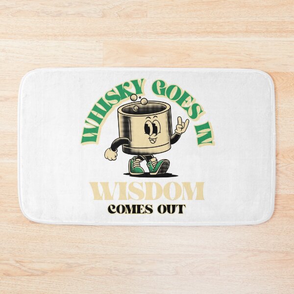 Item preview, Whiskey Goes In . Wisdom Comes Out designed and sold by BT-Tees.