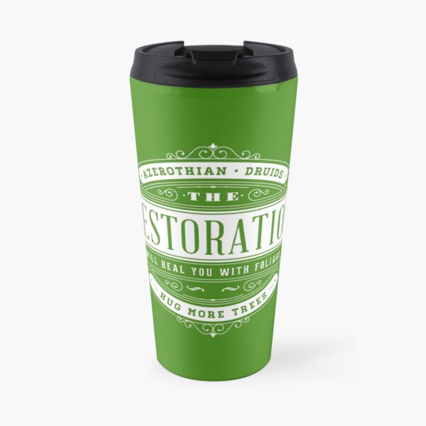WoW Brand - Restoration Druid Travel Mug