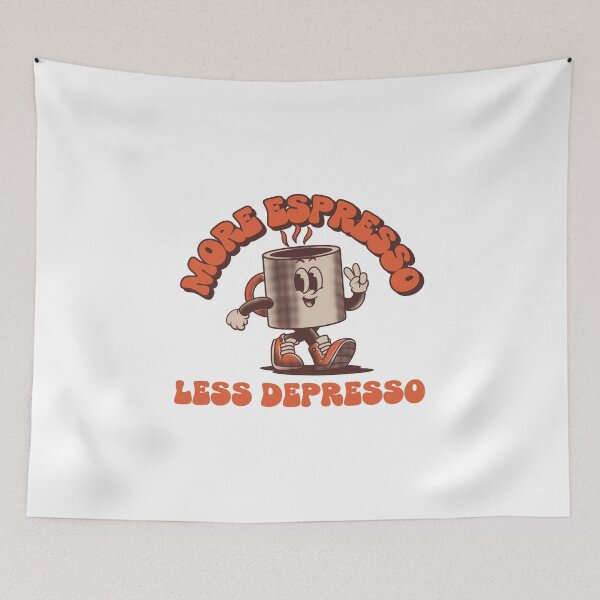 Item preview, More Espresso . Less Depresso designed and sold by BT-Tees.