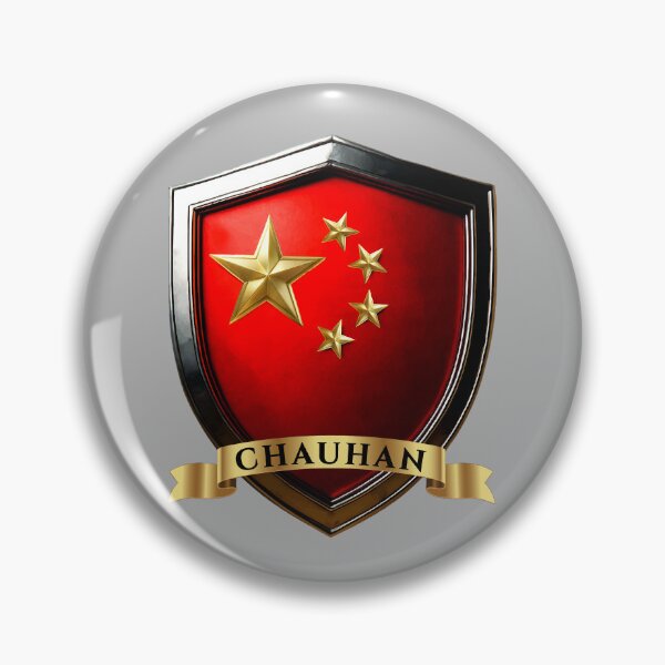 Item preview, Chauhan Chinese Heritage Crest Shield designed and sold by Highlandkings.