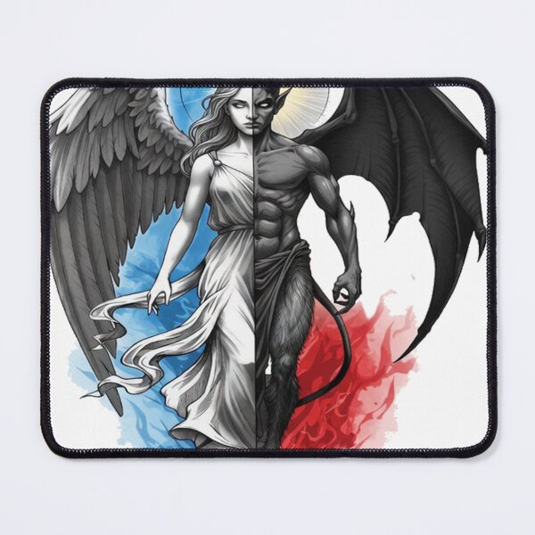 Item preview, Light and Darkness: Angel and Devil Split designed and sold by Hou$e of Art .