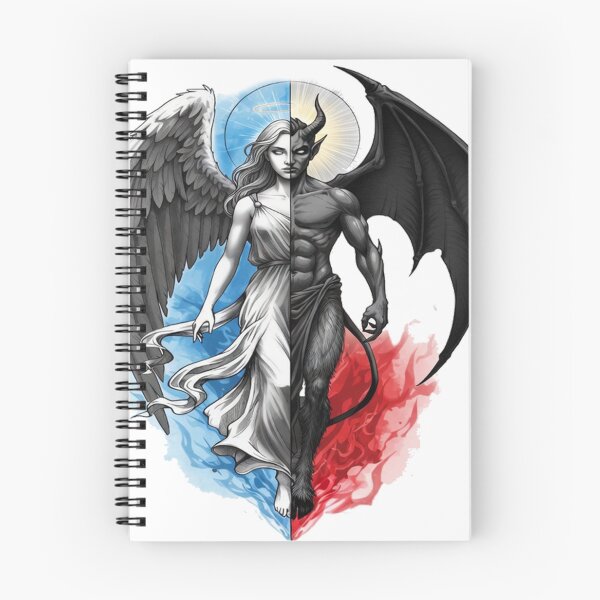 Item preview, Light and Darkness: Angel and Devil Split designed and sold by Hou$e of Art .