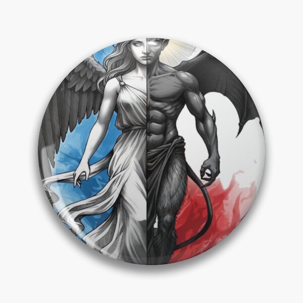 Item preview, Light and Darkness: Angel and Devil Split designed and sold by Hou$e of Art .