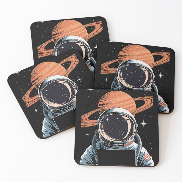 Item preview, St7cker Universe Astronaut Art designed and sold by St7ckerUniverse.