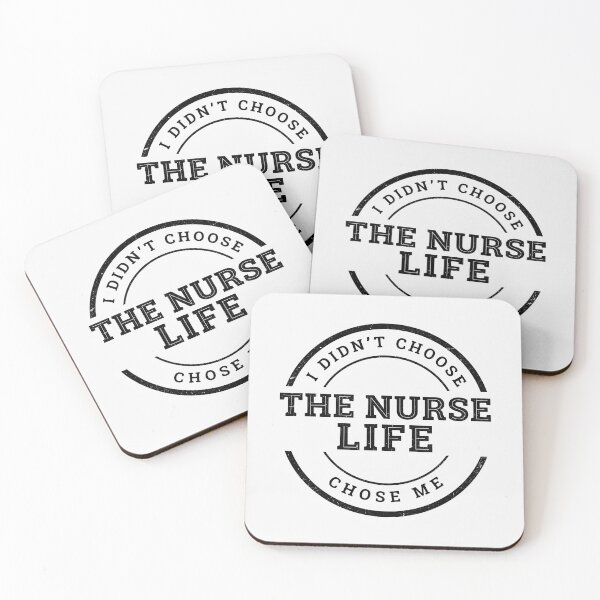 Item preview, Nurse Life Chose Me Funny Nursing Gift T-Shirt designed and sold by Urbancraftup.