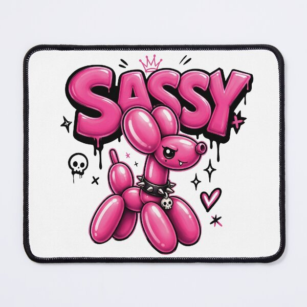 Item preview, Sassy Pink Balloon Dog designed and sold by olosra.