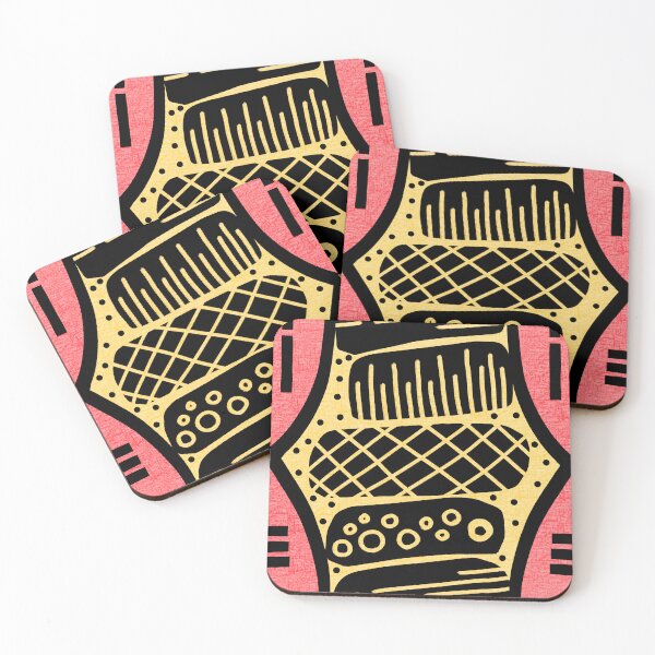 Item preview, Colour Carnival Retro Pattern Collection | Maximalist Geometric Floral and Character Designs designed and sold by VirtuallyCreativ .