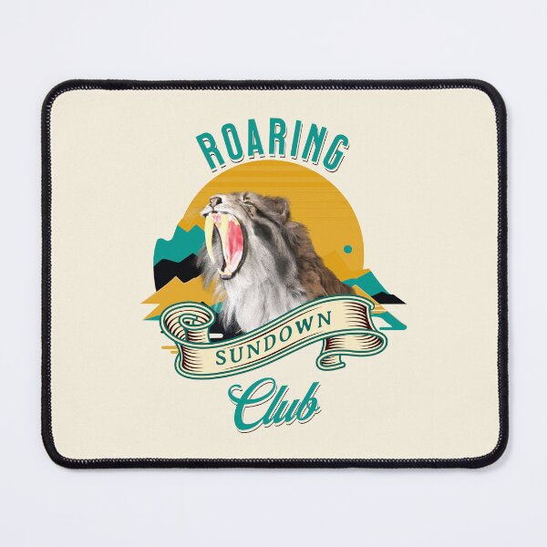 Item preview, Saber Tooth Tiger Roaring Sundown Club designed and sold by Vac1.