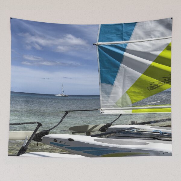 Item preview, Barbados Beached Catamaran designed and sold by Londonimages.