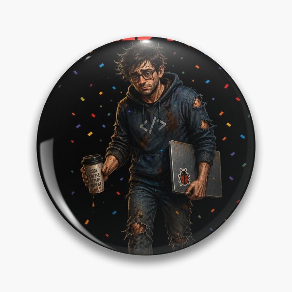 Item preview, Merged To Main – Still Employed Funny Developer T-Shirt Design designed and sold by BuggedThreads.