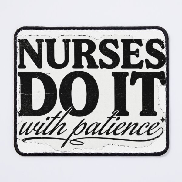 Item preview, Nurses Do It With Patience Funny Nurse T-Shirt Gift designed and sold by Urbancraftup.