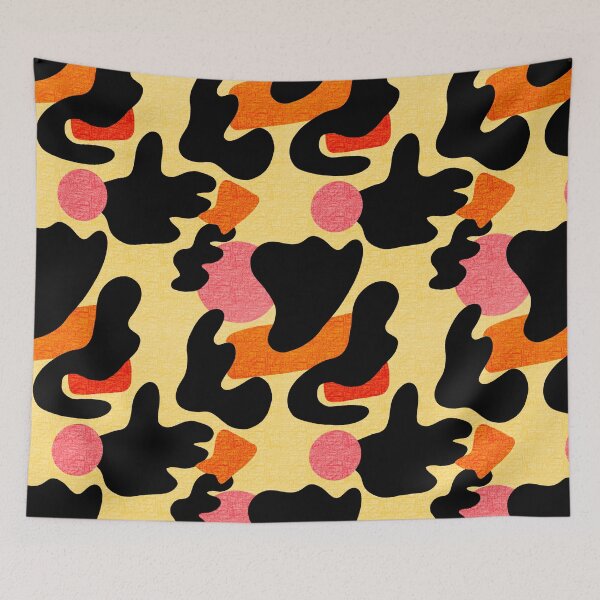 Item preview, Colour Carnival Retro Pattern Collection | Maximalist Geometric Floral and Character Designs designed and sold by VirtuallyCreativ .