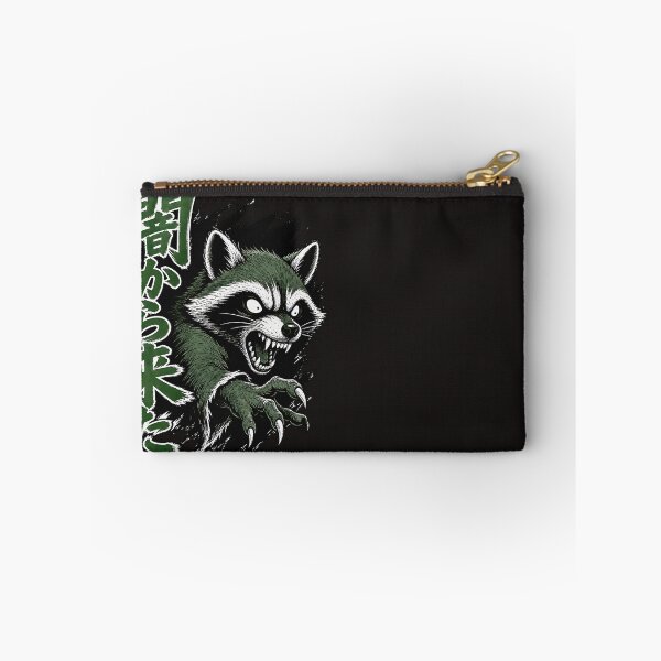 Item preview, Angry Raccoon Dark Japanese Streetwear Graphic designed and sold by AwesomeBeyondLimits.