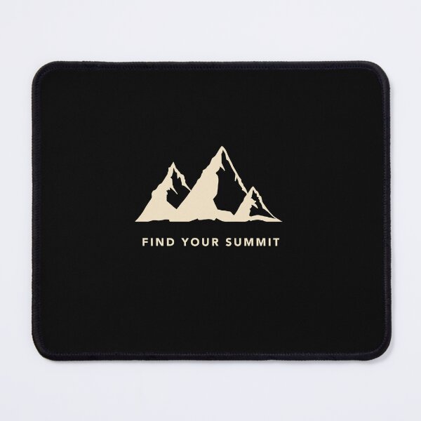 Item preview, Find Your Summit Mountain Adventure Graphic | Hiking & Outdoor Inspiration T-Shirt designed and sold by Lynn Creates.