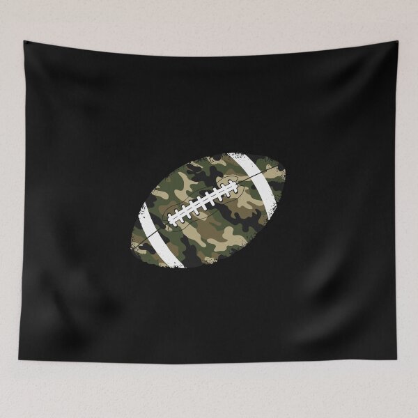 Item preview, Camouflage Football Sport Fan Military Veteran Patriot designed and sold by PopStars1993.