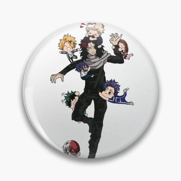Item preview, Aizawa and his cherubs designed and sold by ChloesWhimsicalThings .