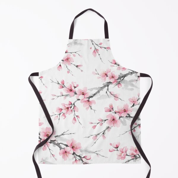 Item preview, Elegant Pink Cherry Blossom Watercolor Pattern designed and sold by Owcomm.