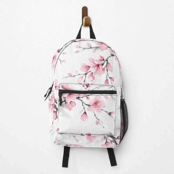 Item preview, Elegant Pink Cherry Blossom Watercolor Pattern designed and sold by Owcomm.