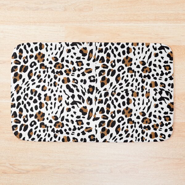 Item preview, Black Leopard Print Pattern designed and sold by pensational.