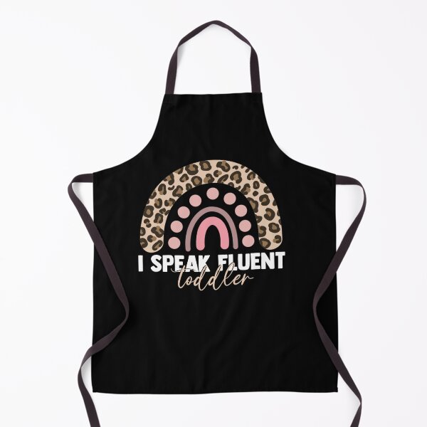 Item preview, I Speak Fluent Toddler Leopard Rainbow Mom designed and sold by SiarheiYur.