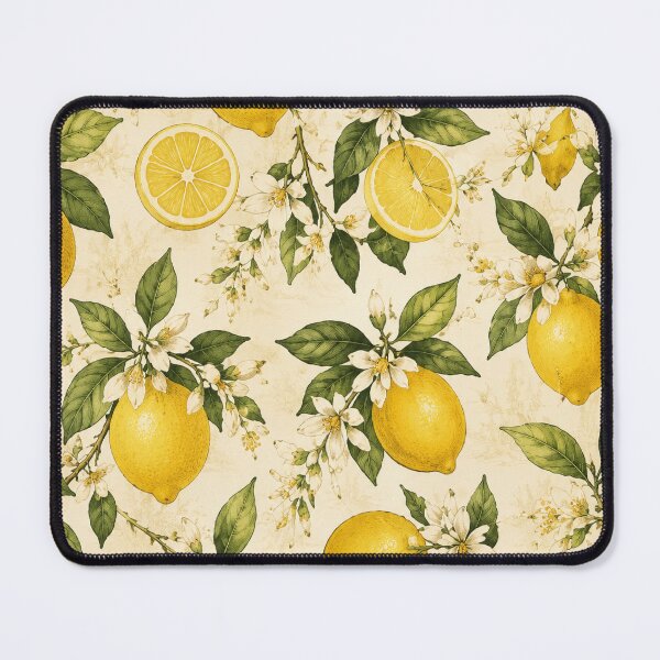 Item preview, Yellow Lemon Pattern. Fresh Citrus Repeat Print for Summer Lovers designed and sold by littlestore.