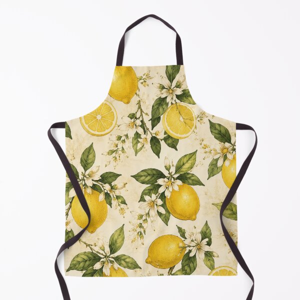 Item preview, Yellow Lemon Pattern. Fresh Citrus Repeat Print for Summer Lovers designed and sold by littlestore.