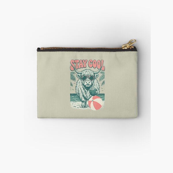 Item preview, Cool Highland Cow Tropical Beach Vacation designed and sold by AwesomeBeyondLimits.