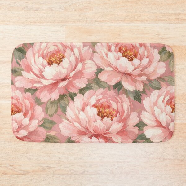 Item preview, Soft Blush Peony Garden Pattern designed and sold by Owcomm.