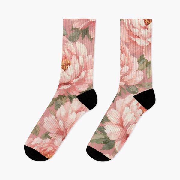 Item preview, Soft Blush Peony Garden Pattern designed and sold by Owcomm.