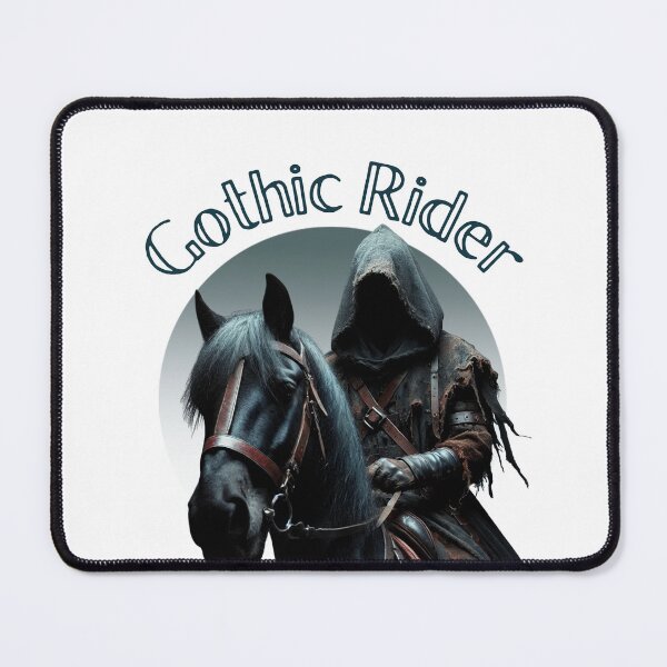 Item preview, Gothic Rider Dark Medieval Knight Horse Fantasy Warrior Vintage Design designed and sold by DrimitStore.