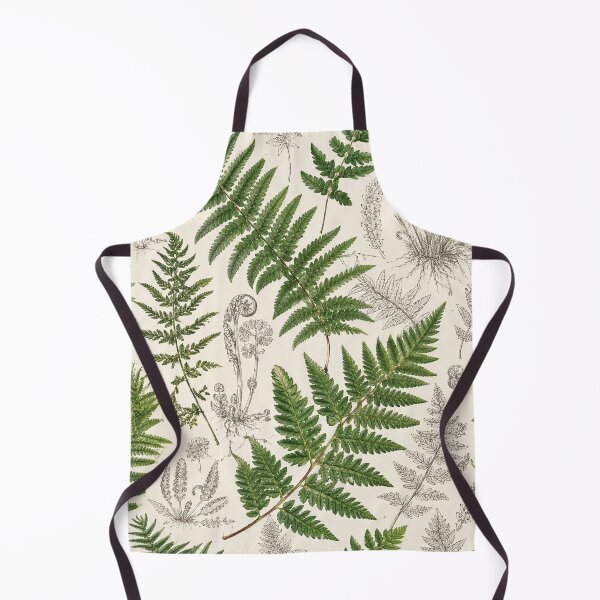 Item preview, Botanical Fern Illustration Pattern designed and sold by Owcomm.