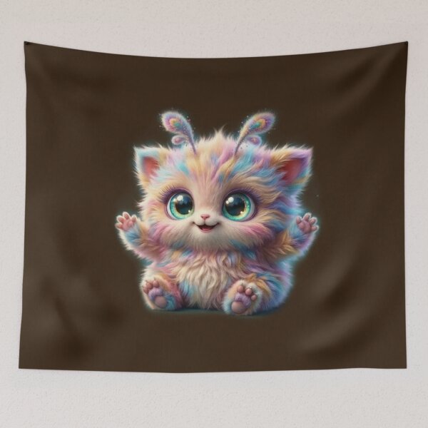 Item preview, cute little cat designed and sold by kachaART.