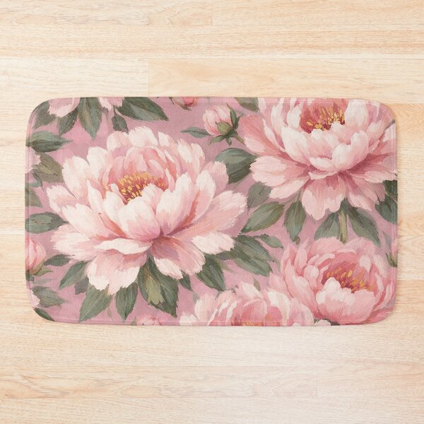 Item preview, Soft Blush Peony Floral Pattern designed and sold by Owcomm.