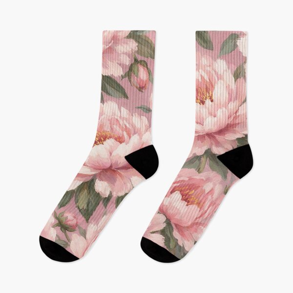 Item preview, Soft Blush Peony Floral Pattern designed and sold by Owcomm.